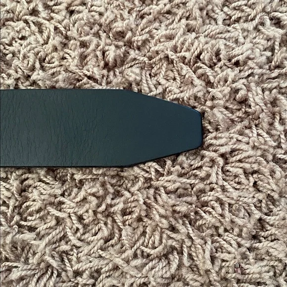 Men’s 1901 Leather Belt Black Size 34 - Picture 3 of 6